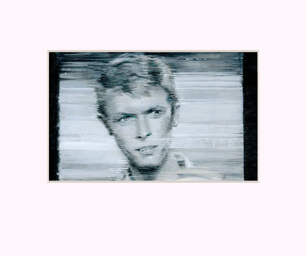 SOLD! Bowie glitch #1.