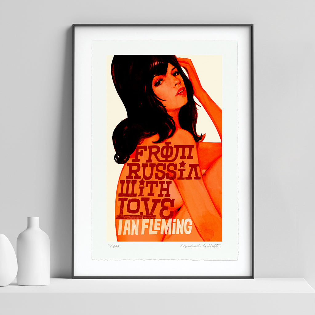 James Bond 007 artist print limited edition officially licensed