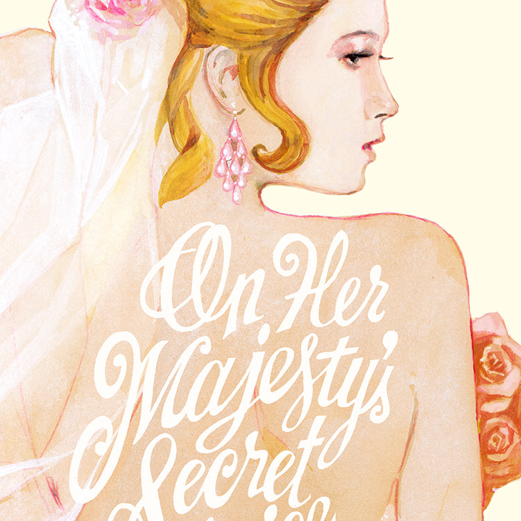 James Bond 007 book cover art print poster