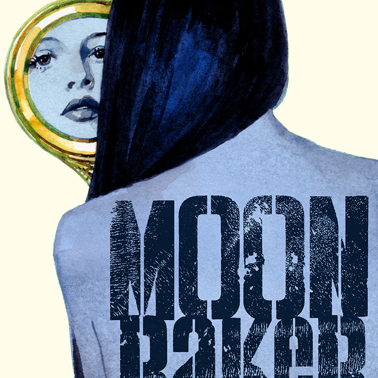 Moonraker James Bond 007 book cover art print poster