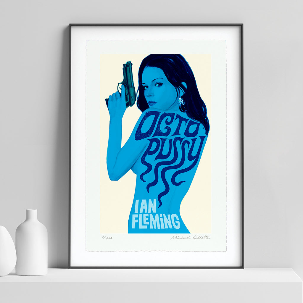 Octopussy James Bond 007 poster print