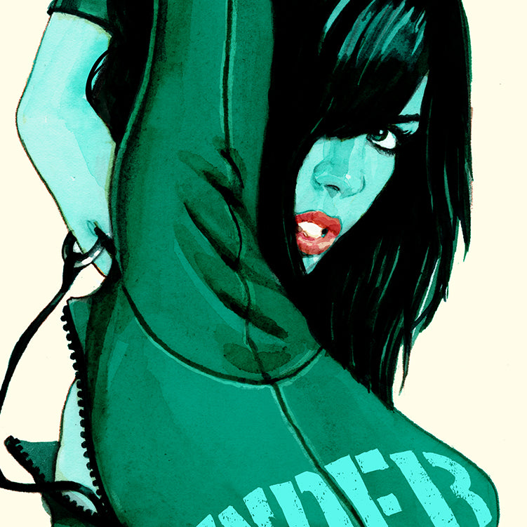 James Bond Thunderball 007 art print book cover poster art