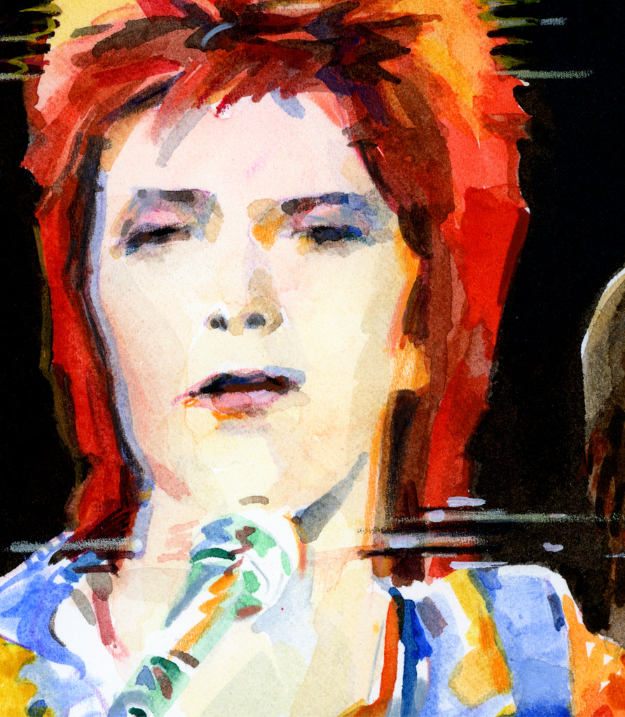 Bowie and Ronson Glitch