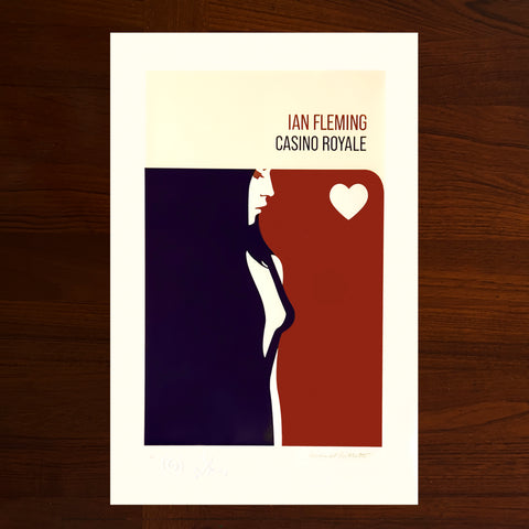 CASINO ROYALE: Large Screenprint.