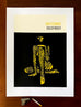 GOLDFINGER: Yellow ink Screenprint.