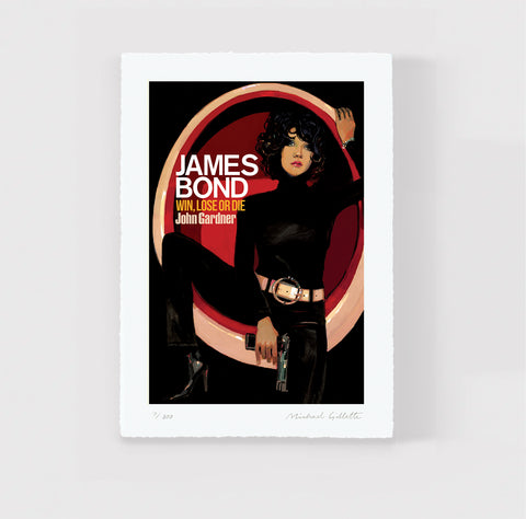 007 James Bond Art artist print 